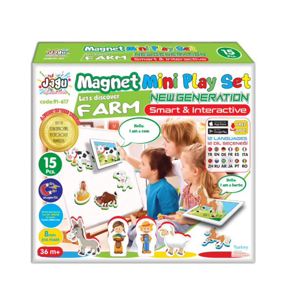 ИГРАЧКА СЕТ ЗА ФАРМА, СО АУГМЕНТИРАНА РЕАЛНОСТ