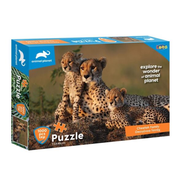 Сложувалка 73х48, 1000 парчиња, Animal Planet