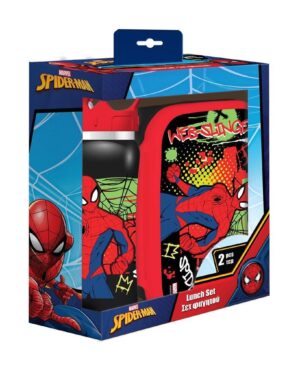 Кутија за храна+шише за вода, Spiderman