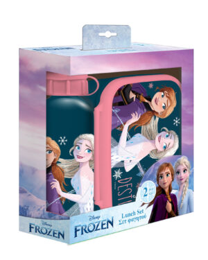 Кутија за храна и шише за вода, сет, Disney Frozen 2