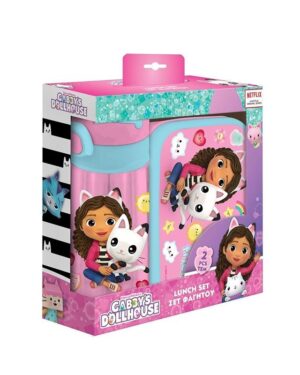 Кутија за храна+шише за вода, Gabbys Dollhouse