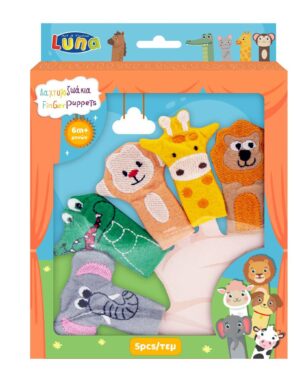 Играчка - куклен театар за прсти Luna Toys