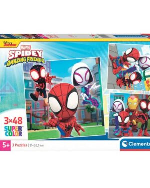 Сложувалка Spidey, 3х48 парчиња