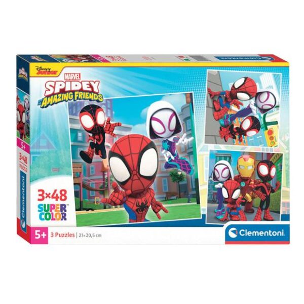 Сложувалка Spidey, 3х48 парчиња