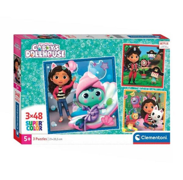 Сложувалка Gabby Doll, 3х48 парчиња