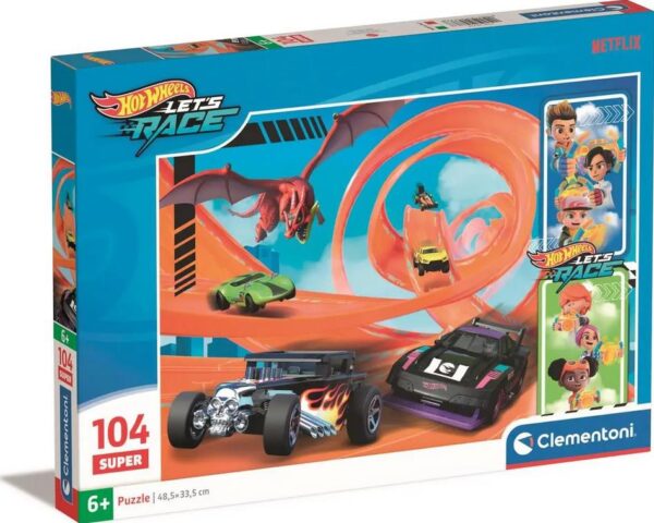 Сложувалка Hot Wheels, 104 парчиња