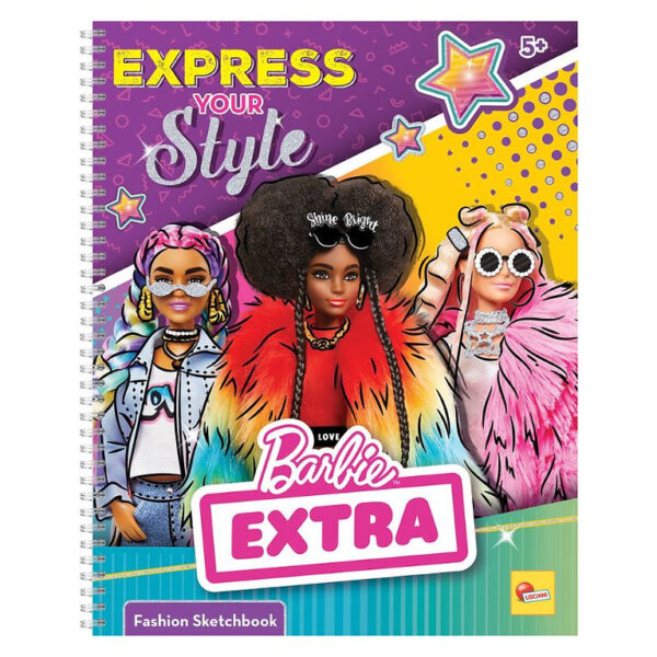 Креативен сет за цртање, Barbie