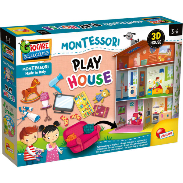 Едукативнa игрa куќа, Montesori