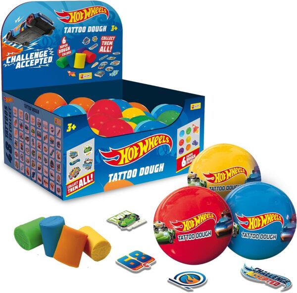 Креативен сет со тесто за моделирање, Hot Wheels
