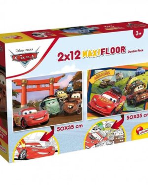 Сложувалка Cars, 2x12 парчиња