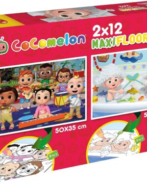 Сложувалка Cocomelon, 2x12 парчиња