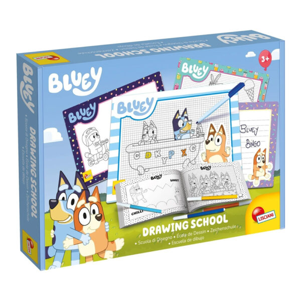 Едукативен сет за цртање, Bluey