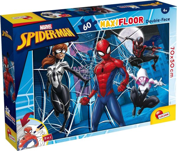 Сложувалка Spiderman, 60 парчиња, 70x50