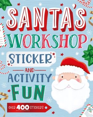 S & A Christmas Time Santa's Workshop Sticker and Activity Fun