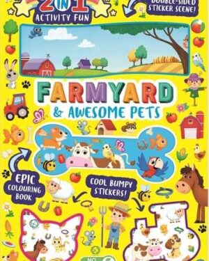 Книга со активности Farmyard & Awesome Pets