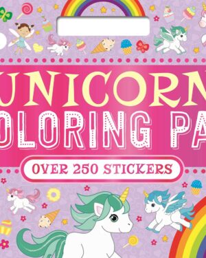 A3 боенка Unicorn Colouring Pad