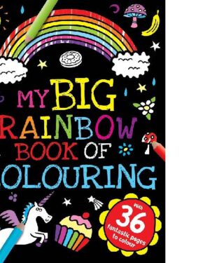 Боенка My Big Rainbow Book of Colouring