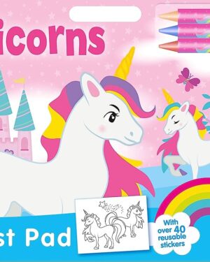 Боенка со налепници Unicorns