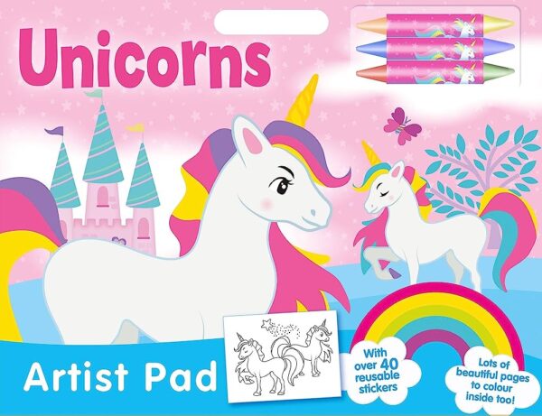 Боенка со налепници Unicorns