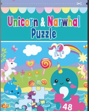 Сложувалка Puzzle Bag Unicorn & Narwhal