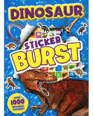 Сликовница со налепници Dinosaur
