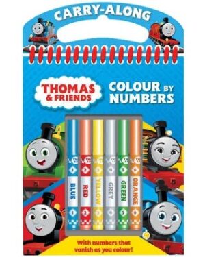 Боенка со активности Thomas & Friends Colour By Numbers