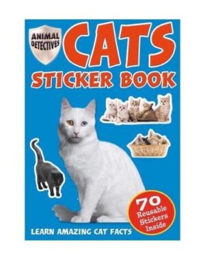 Книга со активностиа Animal Detective Cat