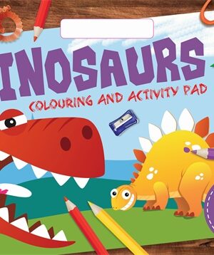 A3 Colouring Pad Dinosaurs Colouring and Activity Pad