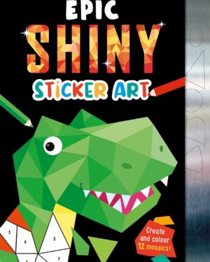 Сликовница со стикери -Epic Shiny Sticker Art