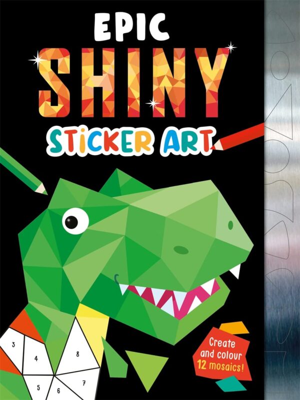 Сликовница со стикери -Epic Shiny Sticker Art