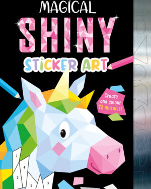 Сликовница со стикери - Magical Shiny Sticker Art