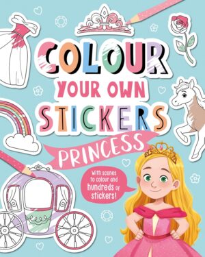 Боенка со стикери Colour Your Own Stickers: Princess