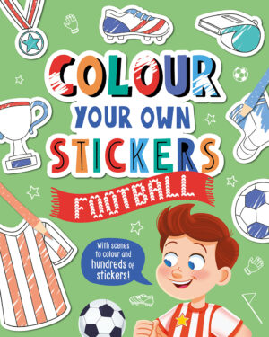 Боенка со стикери Colour Your Own Stickers: Football