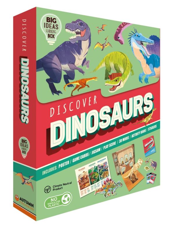 Кутија со активности Discover Dinosaurs