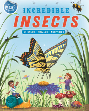 Сликовница со стикери Incredible Insects