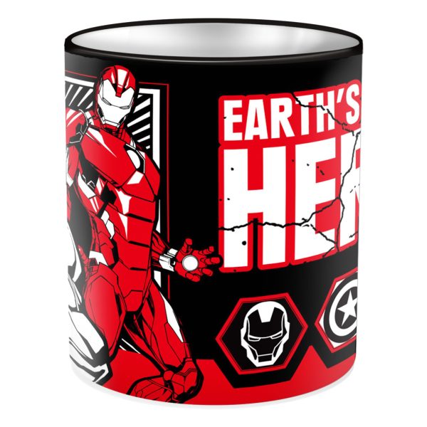 Чаша за моливи метална, Marvel Avengers