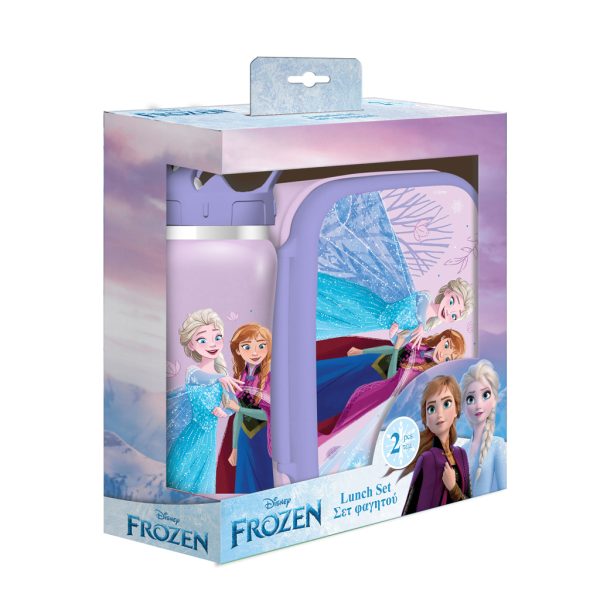 Кутија за храна и шише за вода, сет, Disney Frozen 2