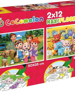 Сложувалка Cocomelon, 2x12 парчиња