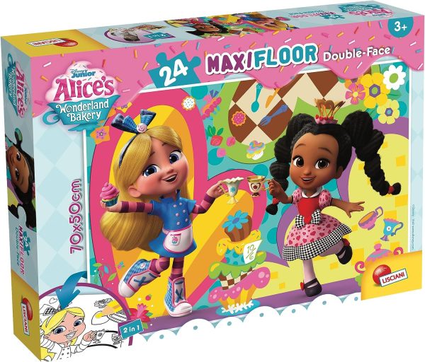 Сложувалка-боенка Alice's in Wonderland Backery, 24 парчиња, 70x50