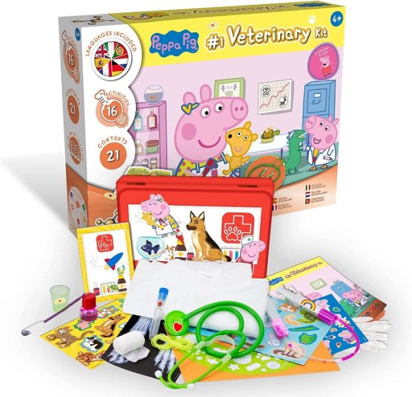 Едукативен сет, ветеринарката Peppa