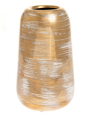 Вазна керамичка златна 20 cm