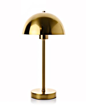 Столна ламба златна метал 40cm