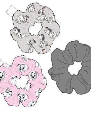 Стегач за коса сет од 3, Disney 101 Dalmatians