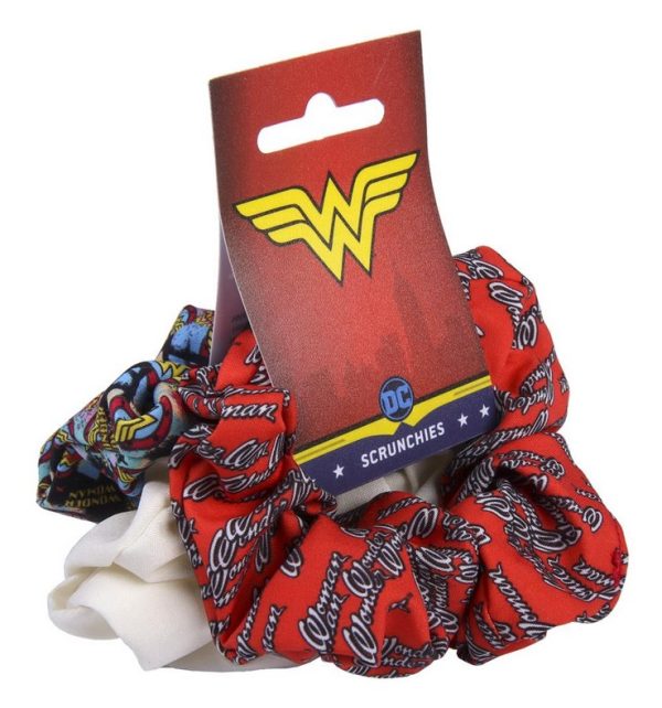 Стегач за коса сет од 3, Wonder Woman