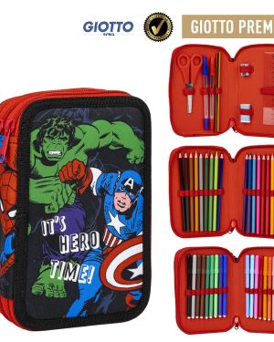 Етуа со училиштен прибор Avengers