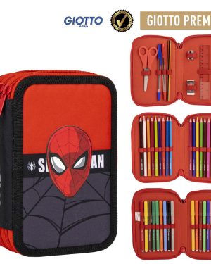 Етуа со училиштен прибор Spiderman