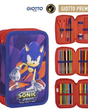 Етуа со училиштен прибор Sonic Prime