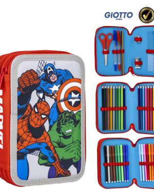 Етуа со училиштен прибор Avengers