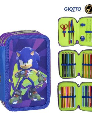 Етуа со училиштен прибор Sonic Prime