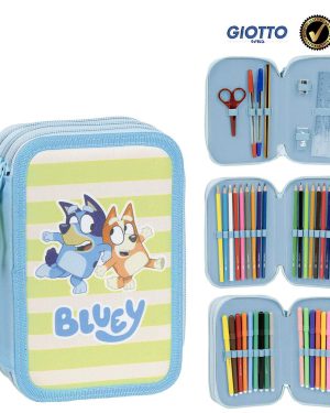 Етуа со училиштен прибор, тројна, Bluey